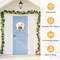 He is Risen Door Sign - 11.5" Christian Cross Sign Easter Wreath Front Door Decoration - Religious Easter Decorations for Home, Wall, Porach, Indoor Outdoor Farmhouse Party Spring
